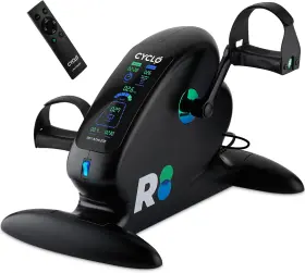Reathlete 726084537545 Under-desk Bike Pedal Exerciser Leg And Arm Exercises Cardio Training Fitness