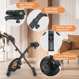Relife 756804158880 Exercise Bike With Fitness App Foldable Stationary For Home Gym #2