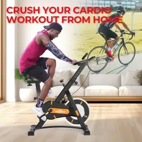 Eb609 Relife Indoor Exercise Bike Stationary Bicycle Cycling Home Cardio Workout #3
