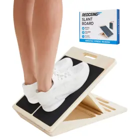 5-angle Reoceing 128536155601 Portable Wooden Slant Board For Calf Stretching Adjustable Incline B