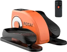 Smeb001-o Rotai Under Desk Elliptical Machine For Seniors Rehab Electric Seated Leg Orange