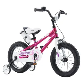 B07kxcmv6y Royalbaby Freestyle 16 Inch Kids Bike With Training Wheels Water Bottle Kickstand