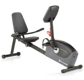 100329 Schwinn A20 Recumbent Exercise Bike Black