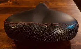 Fitness170 Schwinn Fitness 170 Exercise Bike Replacement Seat Black With Red Stitching #3