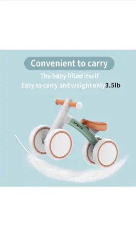 Ud30  Sereed Baby Balance Bike For 1 Year Old Boys Girls 12-24 Month Toddler #3