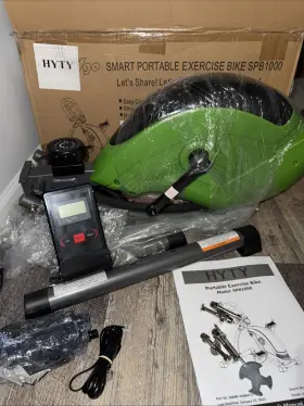 Spb1000 Sharevgo Smart Portable Mini Folding Exercise Bike Bluetooth Trainer #3