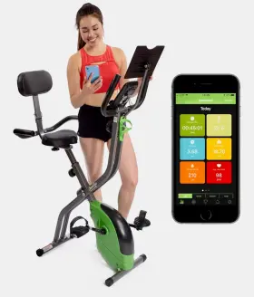 Sxb1000 Sharevgo Bluetooth Smart Folding Exercise Bike