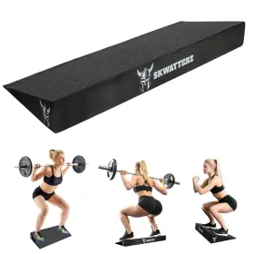Riv001 Skwatterz Slant Board Squat Wedge Boards For Exercise Calf Raise Block And Bulgarian Sp