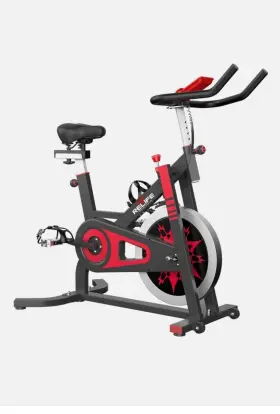 Eb509 Slunse New Stationary Exercise Bikes For Home Indoor Silent Belt Drive
