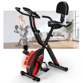 Us-917t Slunse Folding Exercise Bike 4 In 1 Foldable Stationary For Home Indoor Cycli