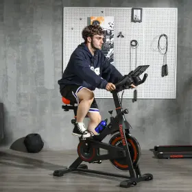 Usa90-146v01rd0141 Soozier Exercise Cycling Bike With Adjustable Height/resistance Pedal Cages And Lcd