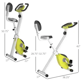 Usa90-192rd0141 Soozier Indoor Foldable Upright Bike With Lcd Screen For Cardio Aerobic Exercise #2