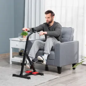 Usa90-2900141 Soozier Portable Exercise Bike For Home With Muscle-loosening Massagers Cardio Equipment