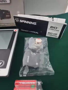 Spinning 695076017047 Bio Wireless Bike Computer Cadence Calories Distance Speed Time 6/62 #3