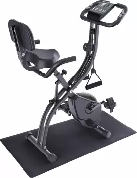 Sportneer 972099696386 Foldable Exercise Bike Stationary 4 In 1 Indoor Cycling With 16 Le