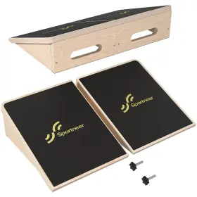 Y22-83000-30 Sportneer Squat Wedge - Block 1200 Lbs 15 20 Slant Board For Squats Woo