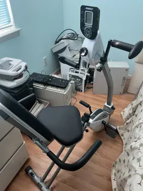 15-1308-u-a Stamina Products Touch Upright Exercise Bike With 8 Level Magnetic Resistance Light Use