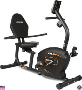 B083dtfl37 Stanley Recumbent Exercise Bike For Seniors 300lb Capacity 16 Levels Resistance