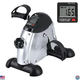 B093gqkv8n Stanley Portable Mini Exercise Bike Under Desk Pedal Exerciser With Lcd Display