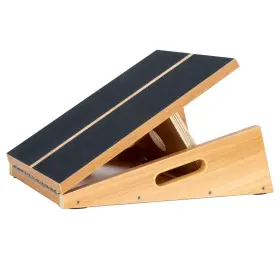 Strongtek 027706320515 Extra Large Wooden Slant Board Adjustable Incline And Calf Stretcher