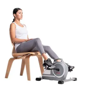 Sunny 815749014511 Health And Fitness Magnetic Under Desk Mini Exercise Cycle Bike Dual Functi
