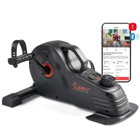Sunny 815749018908 Health And Fitness Dual-function Under-desk Mini Bike - Black