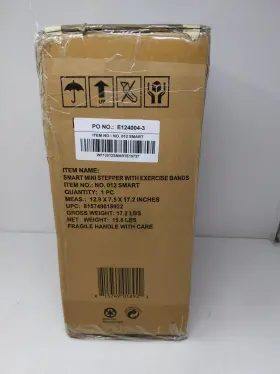 Sunny Health & Fitness 815749018922 And Smart Mini Stepper With Resistance Bands Full Body #2