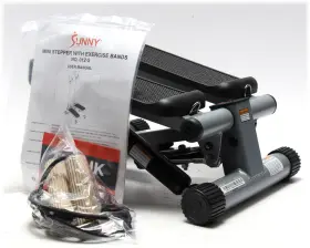 Rp024739 Sunny Health & Fitness And Mini Stepper With Exercise Bands