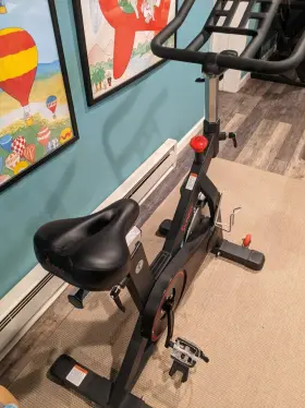 Sf-b1805 Sunny Health Fitness Magnetic Belt Drive Indoor Cycling Nike - Barely Used #2