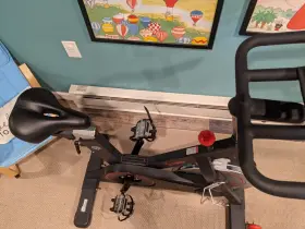 Sf-b1805 Sunny Health Fitness Magnetic Belt Drive Indoor Cycling Nike - Barely Used #3