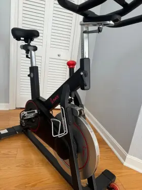 Sf-b1913 Sunny Health Fitness And Magnetic Belt Drive Indoor Cycling Bike Euc With Mat #3