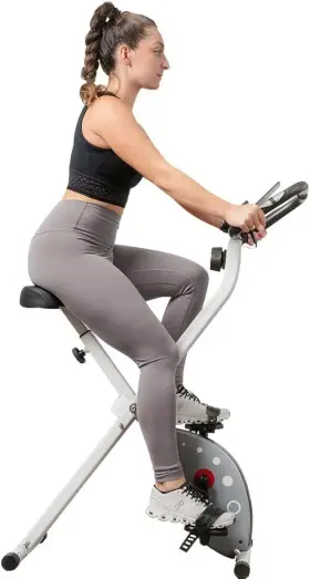 Sf-b2989 Sunny Health & Fitness And Magnetic Foldable Exercise Bike - Grey