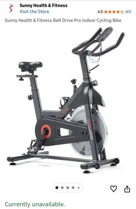 Sf-rb420046 Sunny Health Fitness Elite Series Exercise Recumbent Bike - Sf-b122055