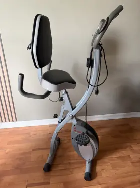 Sunny Health Fitness Sfb2710 Smart Folded Bike With Easy Adjustable Seat Large Monitor
