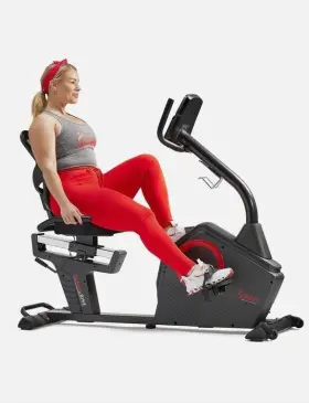 Sf-rb4850smart Sunny Health Fitness Smart Recumbent Bike With Sunnyfit App -