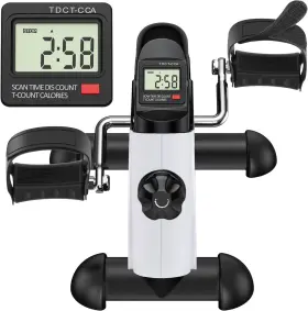 Tabeke 313050346319 Under Desk Bike Pedal Exerciser - Mini Exercise For Arm/leg