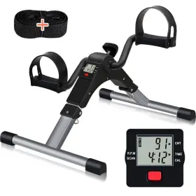 Tabeke 768383223880 Under Desk Bike Pedal Exerciser Fully Assembled Folding For