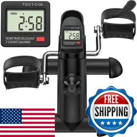Tabeke B0f6mms999 Under Desk Bike Pedal Exerciser - Mini Exercise For Arm/leg