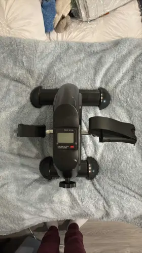 Tdctcca-meb-01 Tdctcca Mini Exercise Bike Under Desk Pedal Exerciser Arm Leg Cycle Lcd Display Tdc Tcca