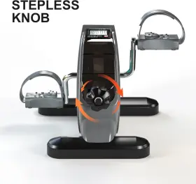 Techmoo 054114587902 Under Desk Bike Pedal Exerciser Portable Mini Home Exercise With 5lbs For #3