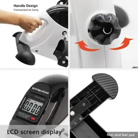 Th-eb-5302 Techmoo Under Desk Bike Pedal Exerciser Portable Home Exercise F #2