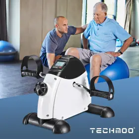 Th-eb-5302 Techmoo Under Desk Bike Pedal Exerciser Portable Home Exercise F #3