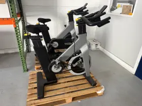 Blcb018 Technogym Indoor Spin Bike. Lightly Used. Id Label On Unit Tec