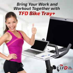 Tfd 445038839834 The Tray Compatible With Peloton Bike Clear #2
