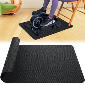 E41101-tw-us Tobwolf Upgraded Double-sided Non-slip Workout Mat For Under Desk Elliptical Exercise