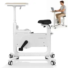 Toyandona Q1517083vnav10121 All-in-one Exercise Bike With Desk Adjustable Resistance Under 264lbs
