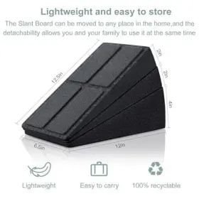 12ftsquat Unmera 705114666110 Slant Board 3pcs Wedge Calf Stretcher For Physical Therapy Equipmen #2
