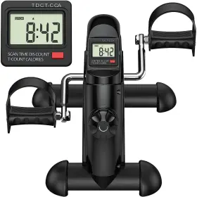 Upgo 730177559772 Mini04 Under Desk Bike Pedal Exerciser Portable Foot Cycle Arm And Leg #2