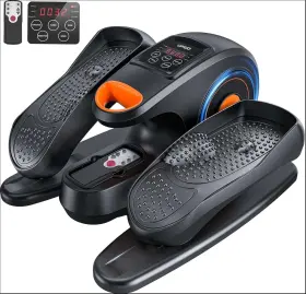 Fb1124 Upgo Under Desk Ellipticals Electric Elipse Leg Exerciser Non-slip Pedals