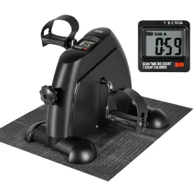 X0393 Uten Mini Exercise Bike For Legs And Arms Exerciser Stationary Peddler With Lcd Display